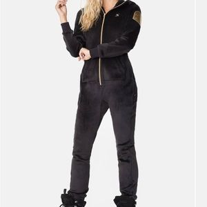 Onepiece Alps Soft Velvet Fitted Jumpsuit, Women’s Medium